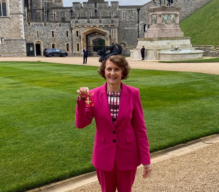 Volunteer Joanne Receives her MBE!