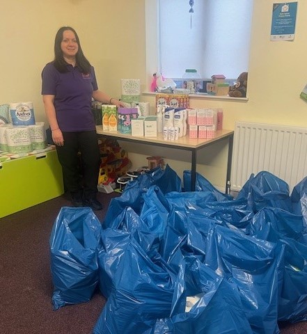 Thanks to Moira Hygiene Bank